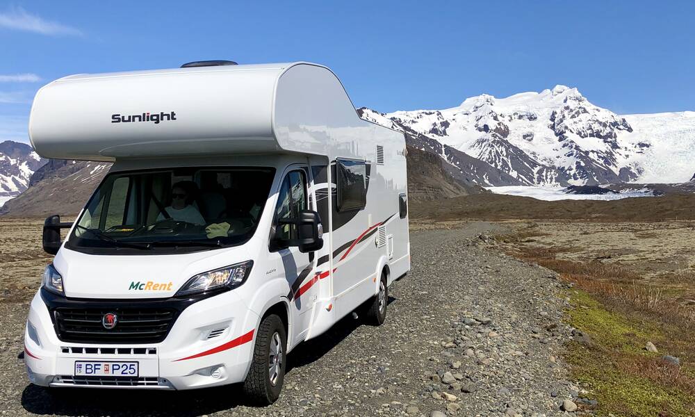Camper huren IJsland Camper huren in IJsland