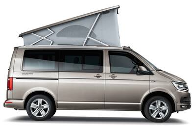 De budget van-camper van McRent
