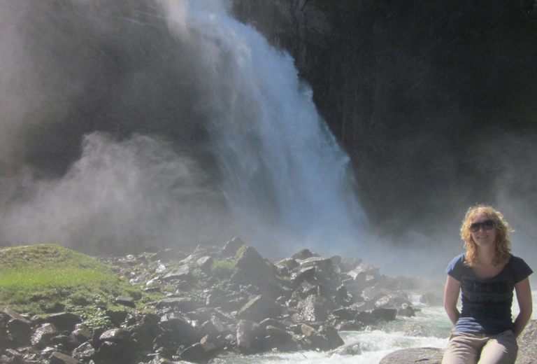 Krimml-waterval in Oostenrijk