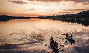 Kanoën in de omgeving van Rovaniemi kano activiteit Rovaniemi