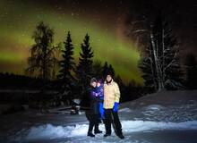 Noorderlicht excursie in Rovaniemi Noorderlicht excursie in Rovaniemi