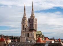 Wandelen door de straten van Zagreb Wandelen door de straten van Zagreb