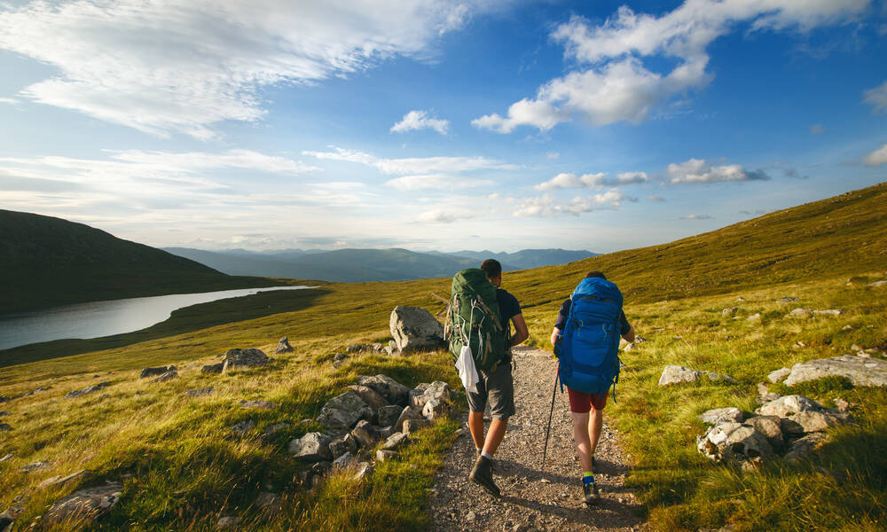 Wandelen bij Loch Ness in Schotland Camperhuur Engeland en Schotland