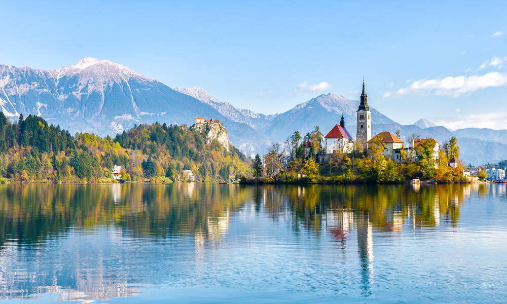 De Alpen rond Lech Camperhuren in Slovenië