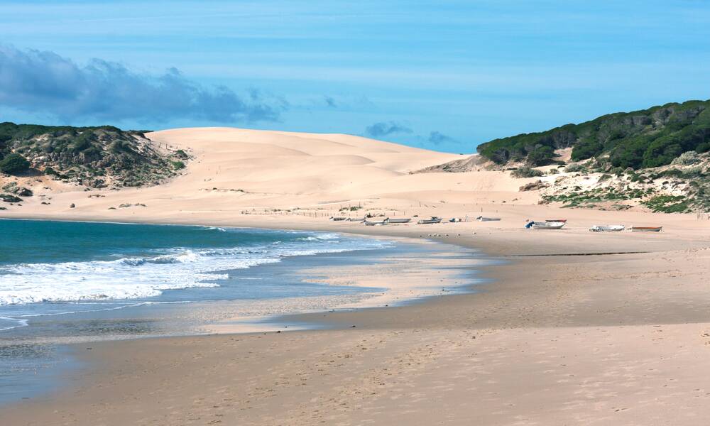 Dunas de Bolonia in Tarifa, Spanje Tarifa Spanje